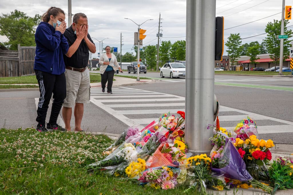 Crimen de odio en Canadá: un hombre mata a una familia musulmana con su camioneta 