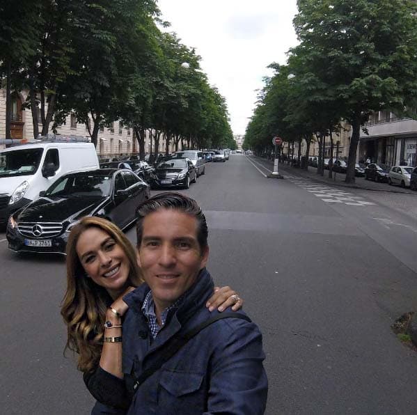 Fernando y Galilea empezaron muy bien la semana en París, Francia.