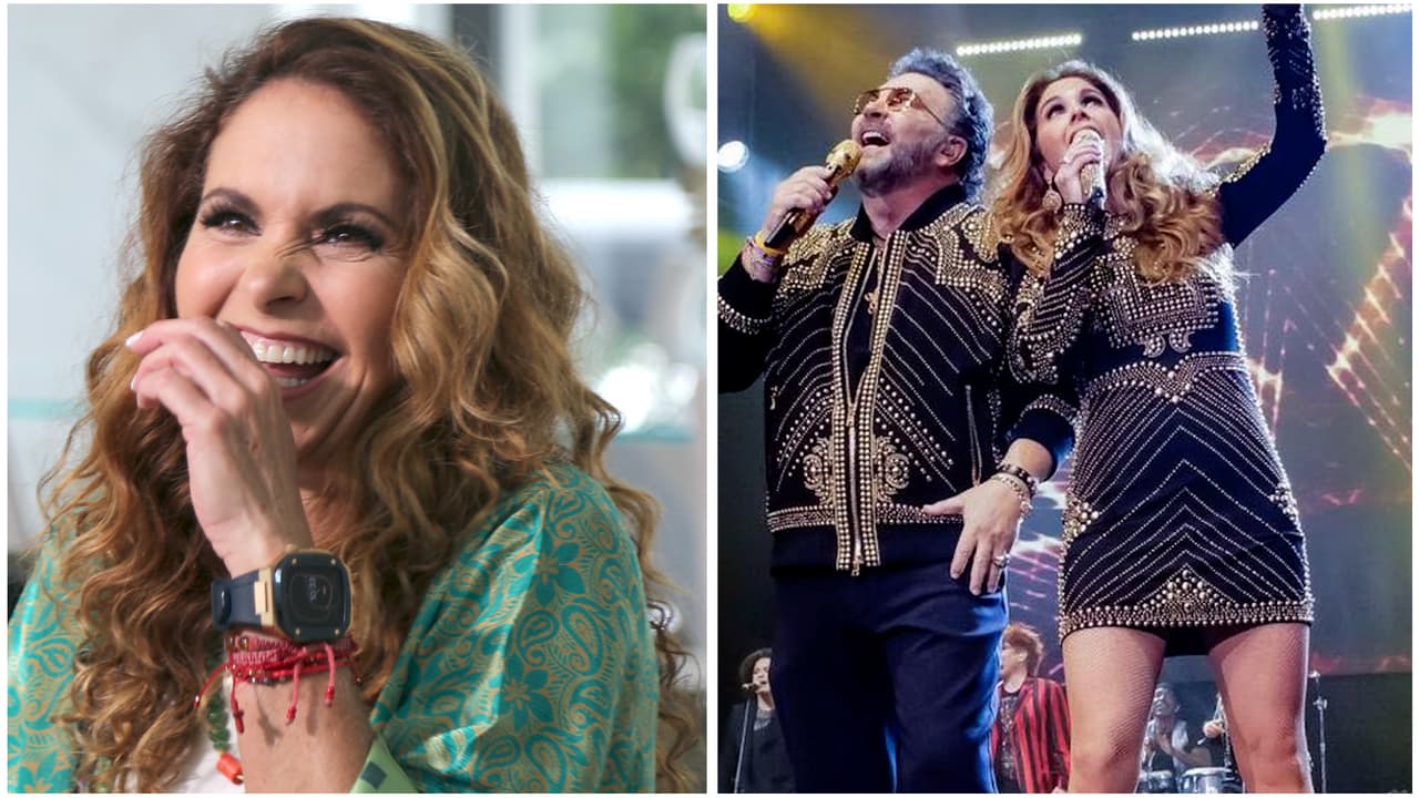 Lucero se burla de Mijares en pleno concierto por cantar el tema de "ardidos" que supuestamente le dedicó