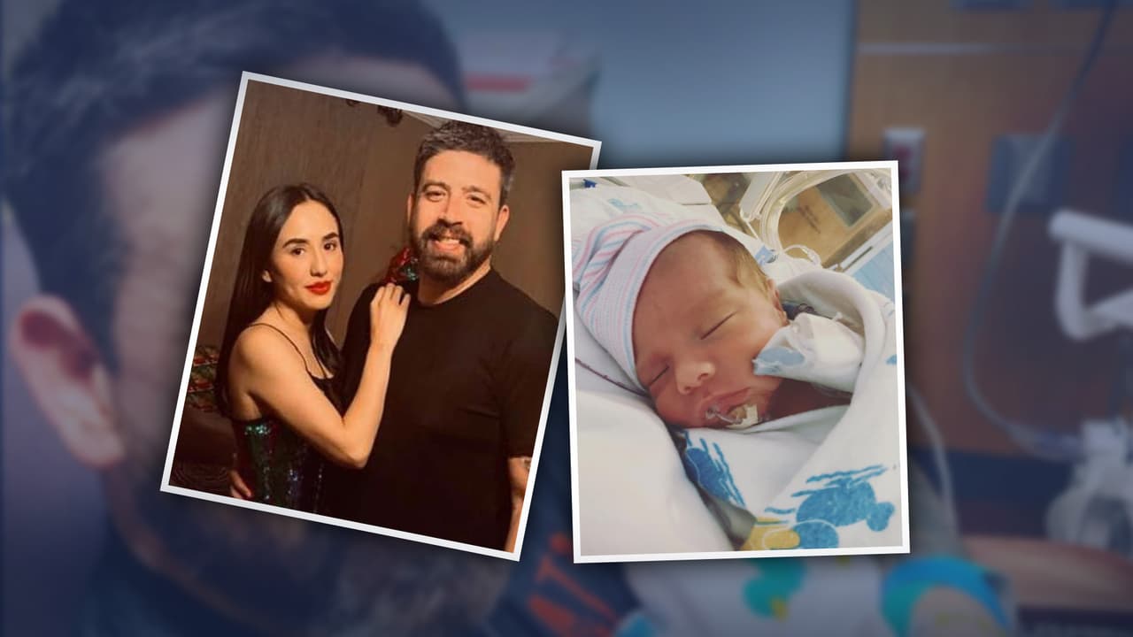 Bautizan a un bebé con el nombre del doctor que salvó a su madre de morir de covid-19