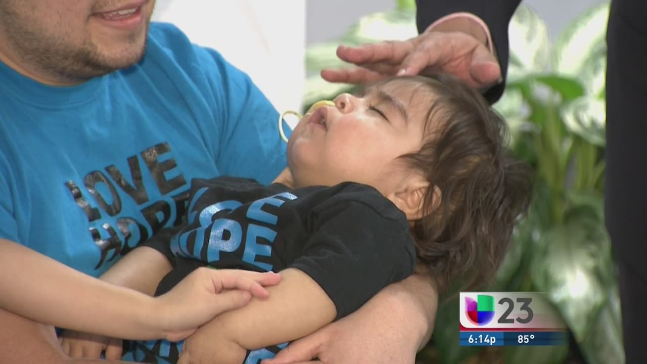 Niño de un año recibe ocho trasplantes de órganos