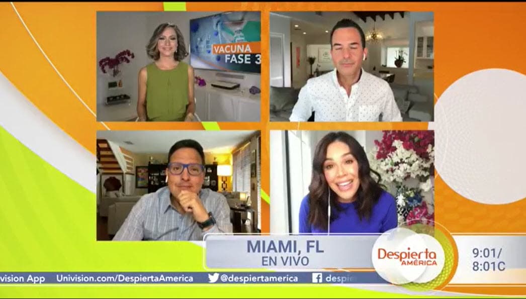 A través del matutino contó que la próxima semana se someterá a una nueva prueba para saber si logró vencer al 
<b><a href="https://www.univision.com/noticias/salud/mapa-actualizado-del-coronavirus-cifras-de-casos-confirmados-y-fallecidos" target="_blank">contagioso virus. </a></b>
<br>