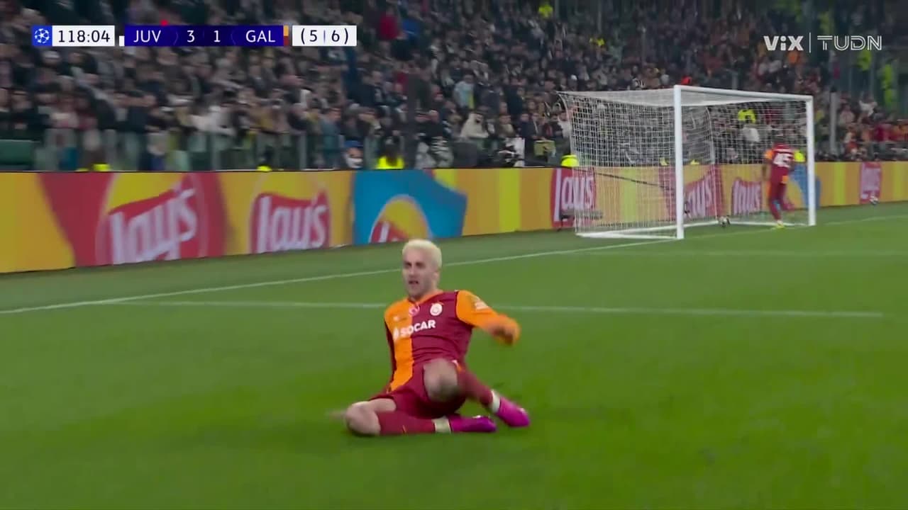 ¡Gol de Galatasaray! Baris hace 'jaque mate' a la Juventus