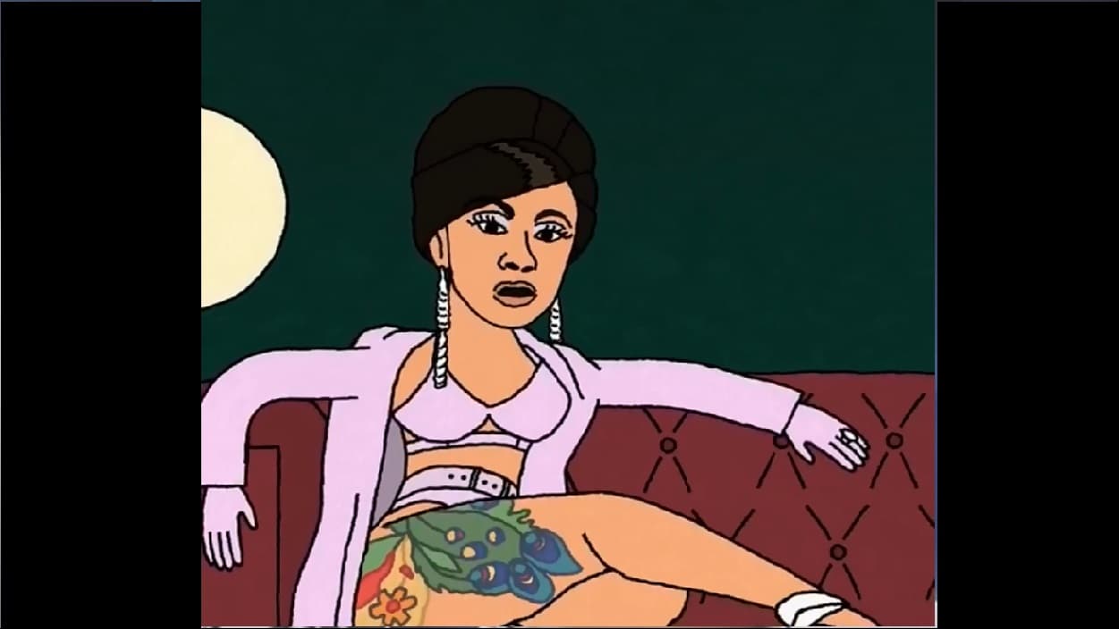 Cardi B and G-Eazy get animated 