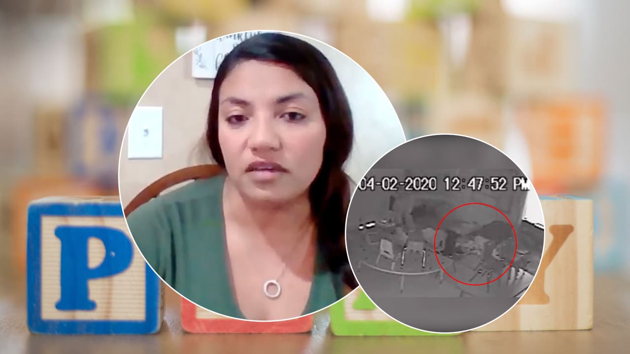 Nene hispano recibe golpes y nalgadas en una guardería de Crockett. Un video capta todo