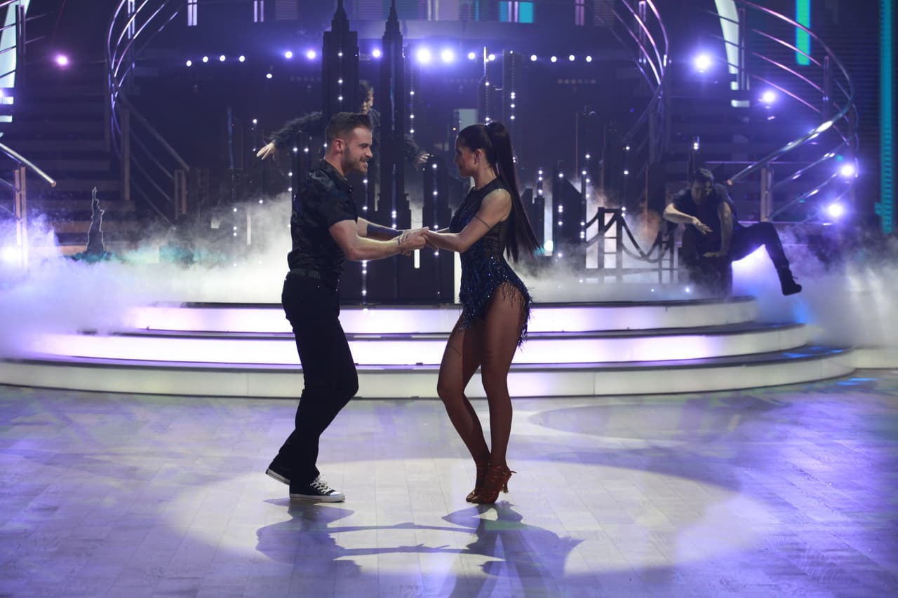 Joaquín Cortés quedó encantado y Dayanara le comentó que había bailado encantadoramente.