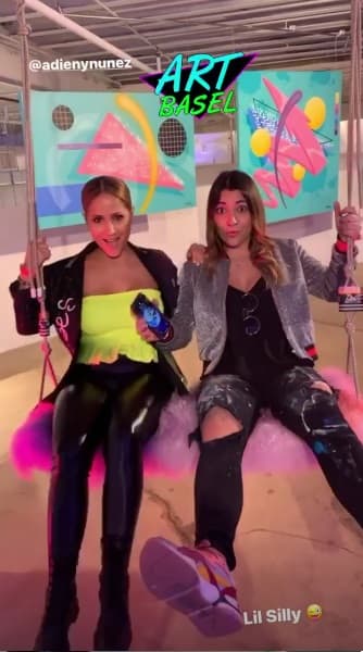 Jackie Guerrido también gozó de la Feria Art Basel Miami Beach, en la que este año se presentaron los trabajos de cerca de 4,000 artistas de 33 países.