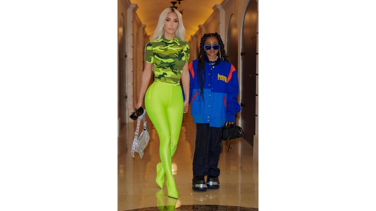 Kim Kardashian y North West