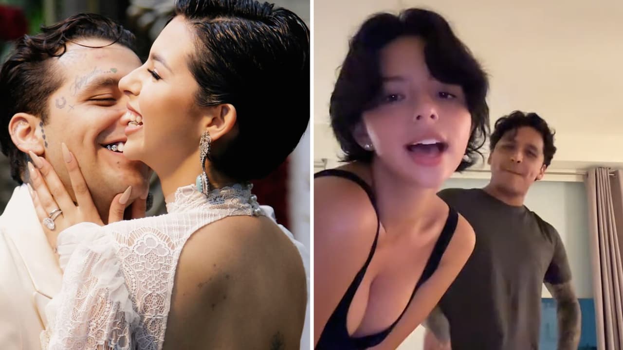 Nodal revela por primera vez cómo le va la "vida de casado" con Ángela Aguilar