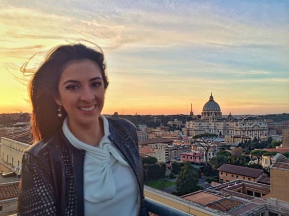 Feliz y agradecida de poder ser parte de esta celebración de Semana Santa.