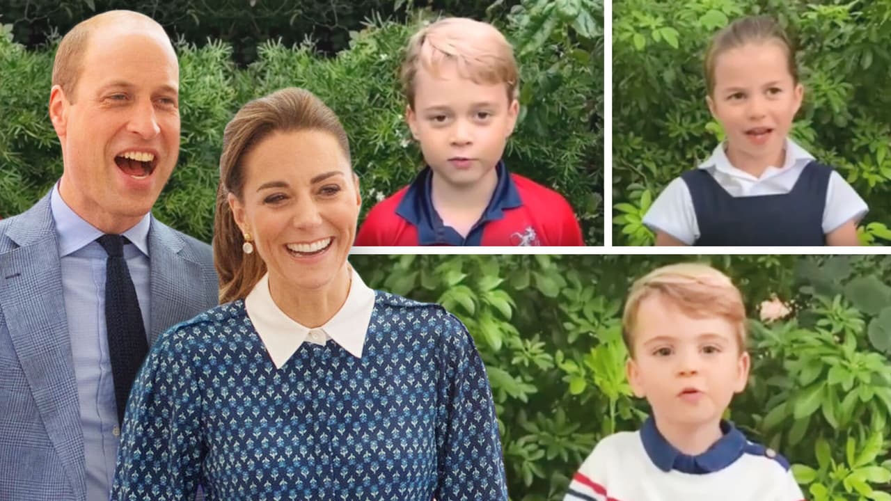 Por fin conocemos la voz del príncipe Louis en una entrevista junto a sus hermanos George y Charlotte