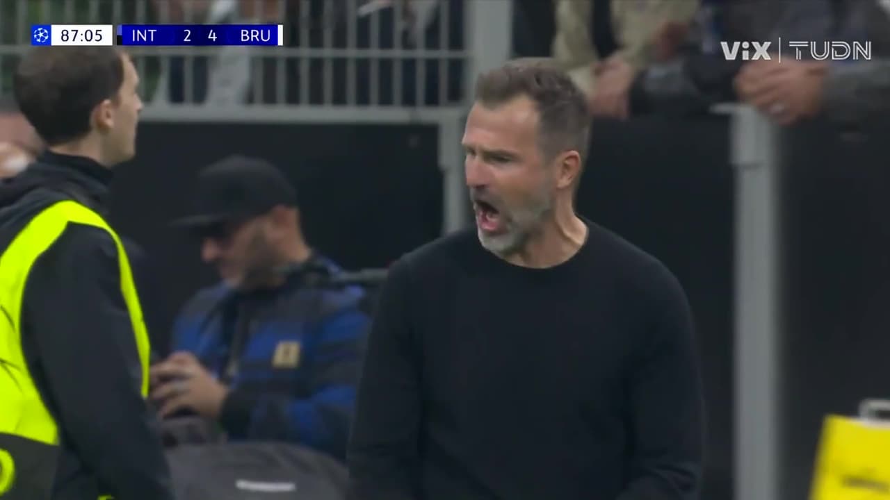 ¡Brujas está goleando por cuatro goles al Inter con joya de Vermant!