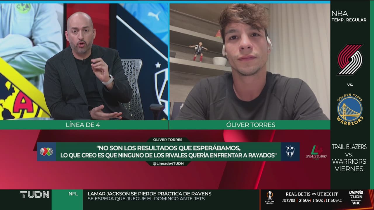 Oliver Torres se sincera y dice esto del arbitraje rumbo a la Liguilla