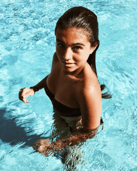 Así es como Romina le saca el mejor provecho a sus bellos genes.