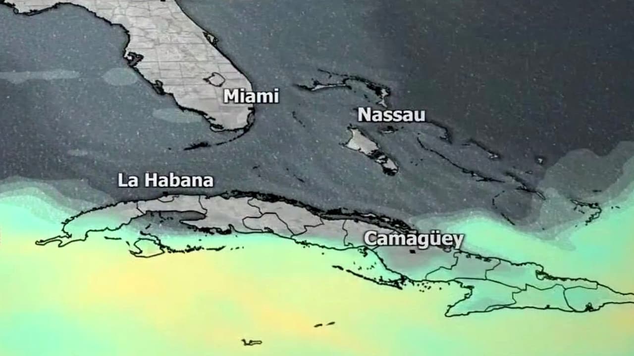 Alerta meteorológica: Trayectoria del Polvo del Sahara para este martes 2 de junio de 2026