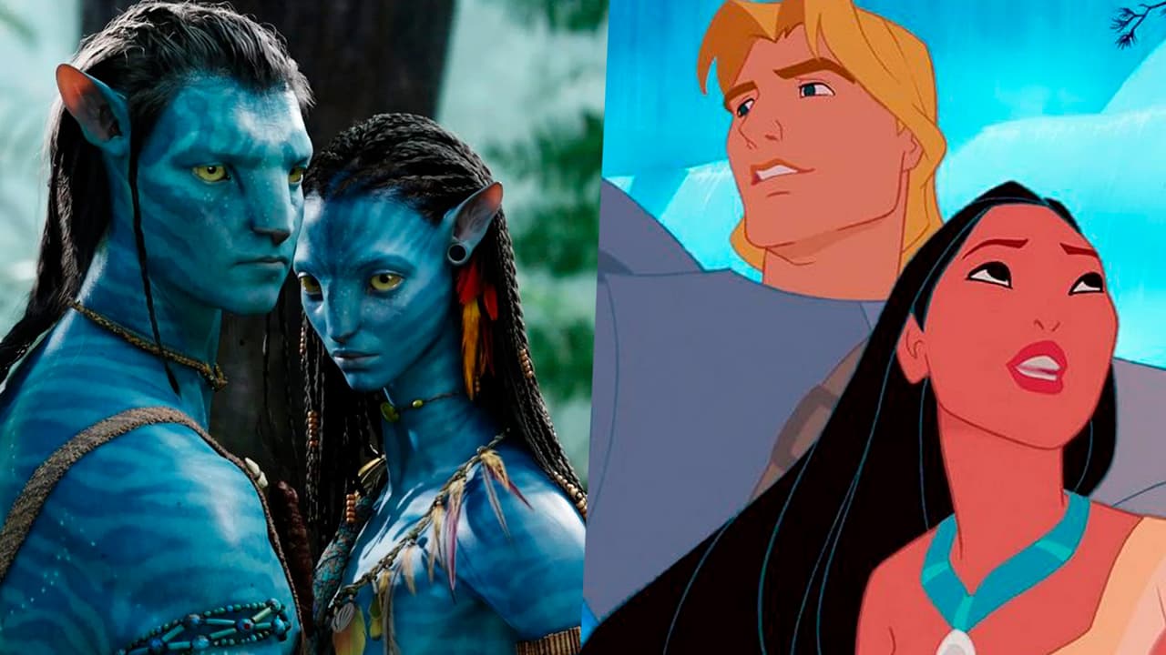 Películas muy diferentes, pero que tienen la misma trama: Avatar y Pocahontas son casi idénticas