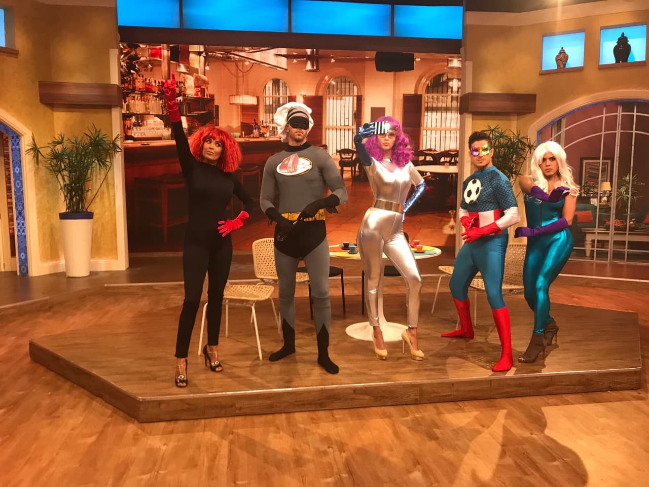 Este martes en Despierta América, los superhéroes más famosos de la televisión hispana regresaron decididos a combatir el aburrimiento.