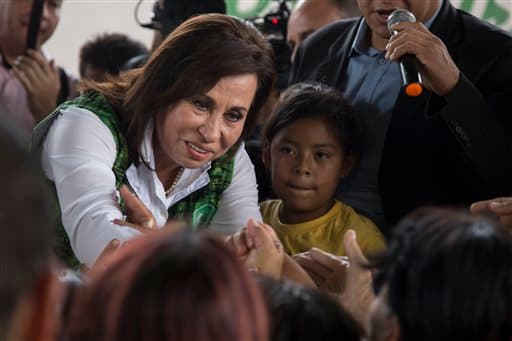 La ex primera dama y empresaria Sandra Torres