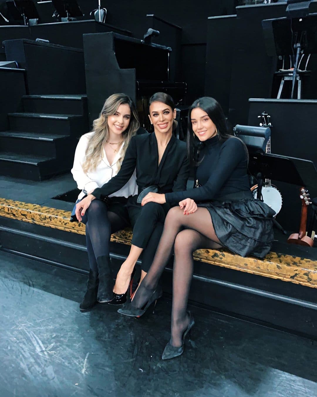 Expresaron el orgullo que sienten por ver a su madre nuevamente en los escenarios e incluso, destacaron que es una inspiración para ellas.