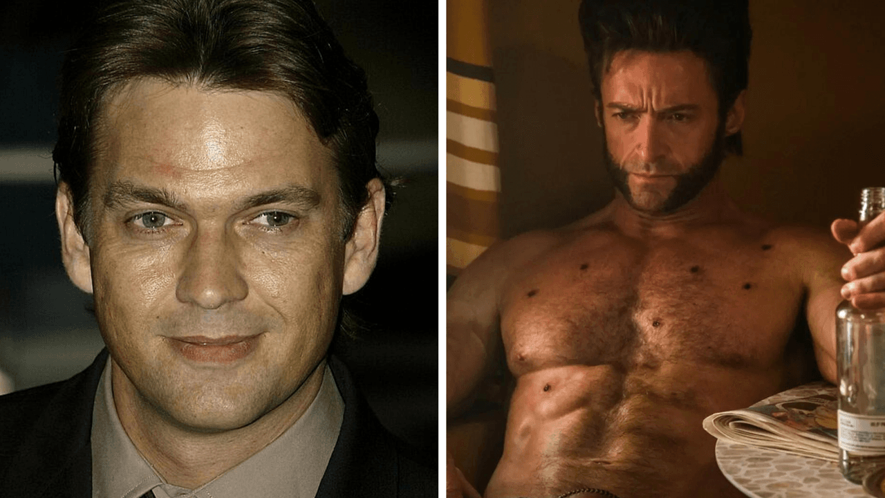 Actores Dougray Scott y Hugh Jackman
