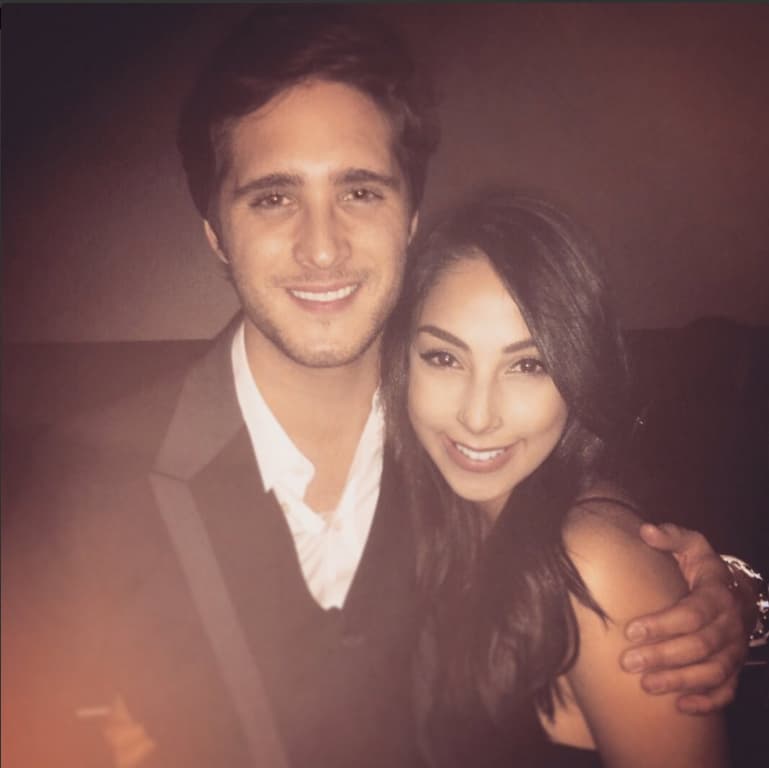 Él y María Chacón se reecontraron hace poco.