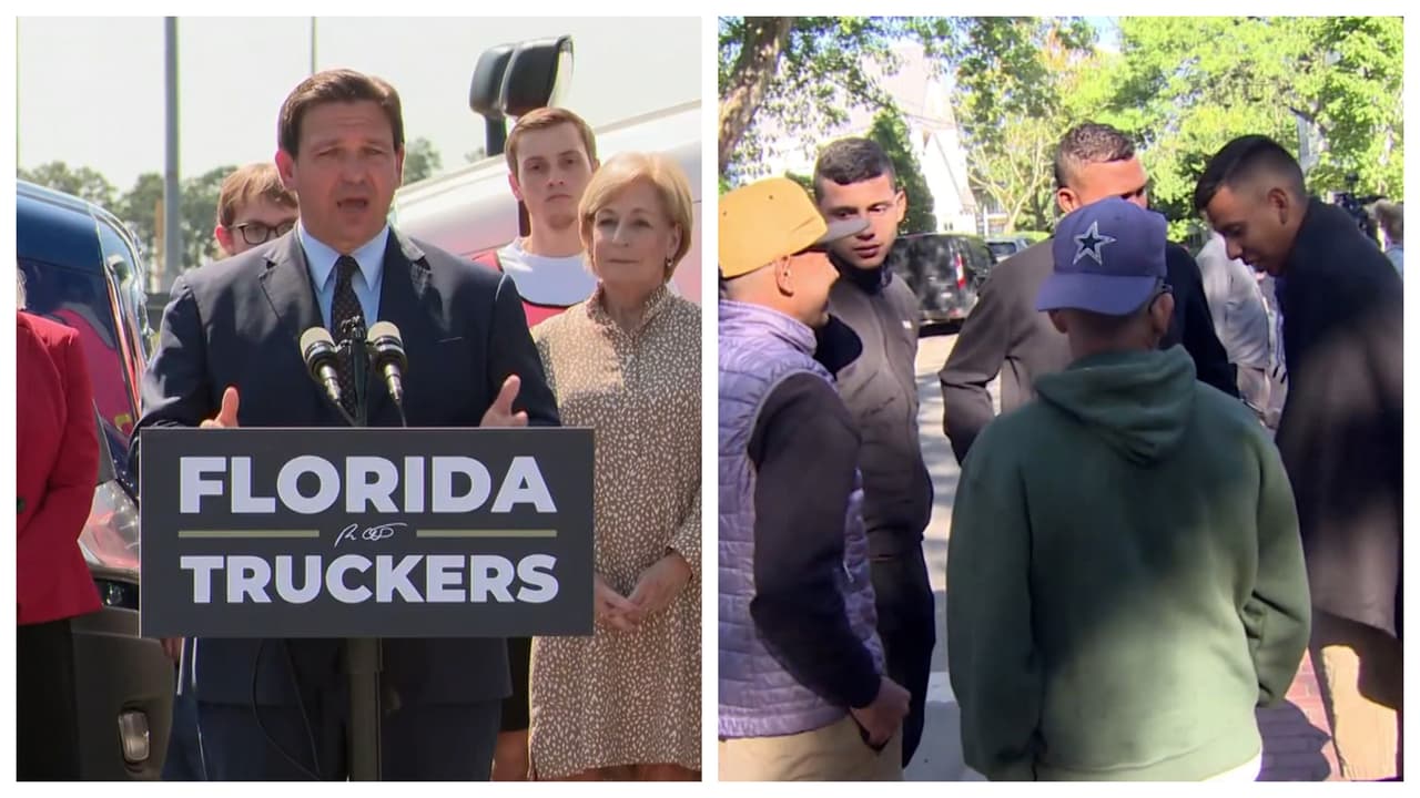 “Facilitaremos que vayan donde hay pastos más verdes”: DeSantis sobre envío de migrantes a Massachusetts