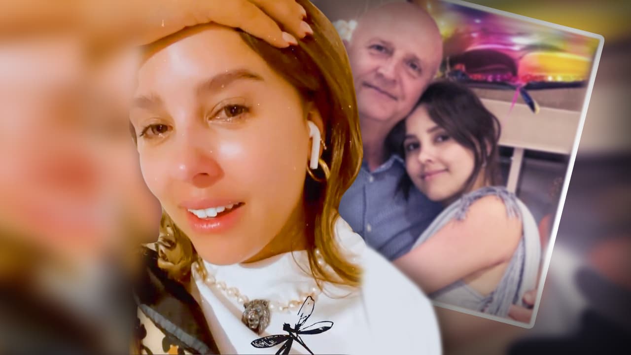 Al borde del llanto, Paulina Goto rinde homenaje a su papá al cumplirse un año de su muerte