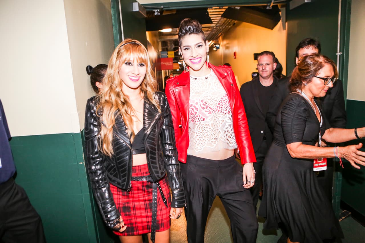 Ha*Ash se veían muy cómodas tras su participación en los premios.