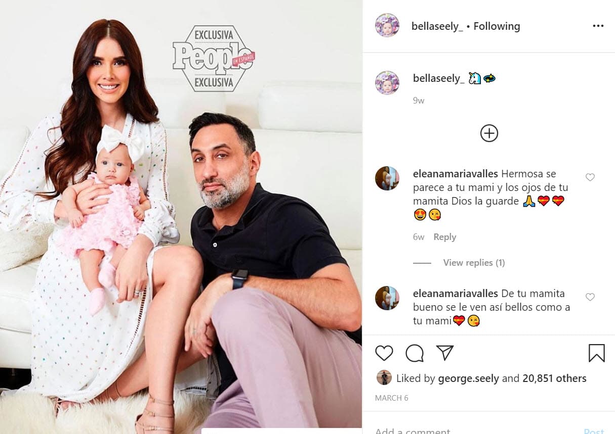 En la cuenta de Bella, la 
<b><a href="https://www.instagram.com/p/B9ZkI9eFEL8/" target="_blank">última foto</a></b> que existe del empresario está fechada el 6 de marzo y se trata de una imagen en la que aparece toda la familia y que fue tomada para una sesión de la revista People en Español. 
<br>