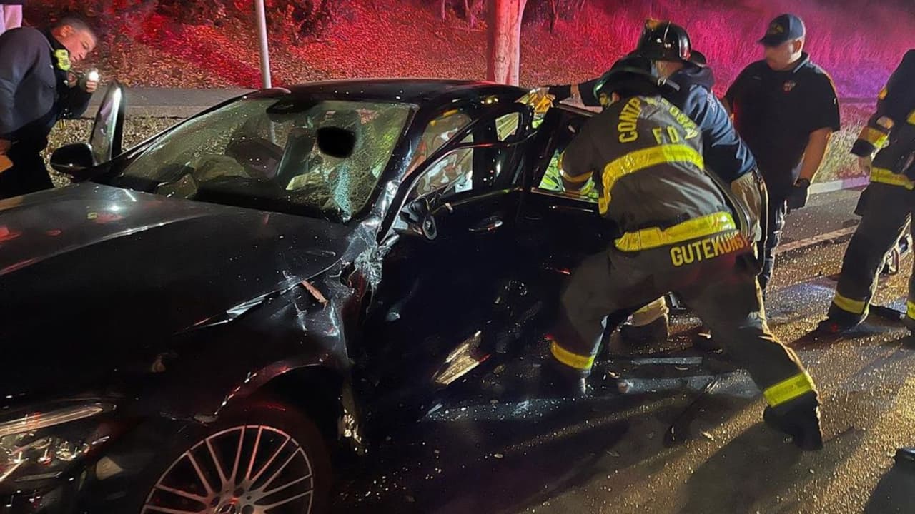 Aparatosa colisión deja heridos graves en Richmond