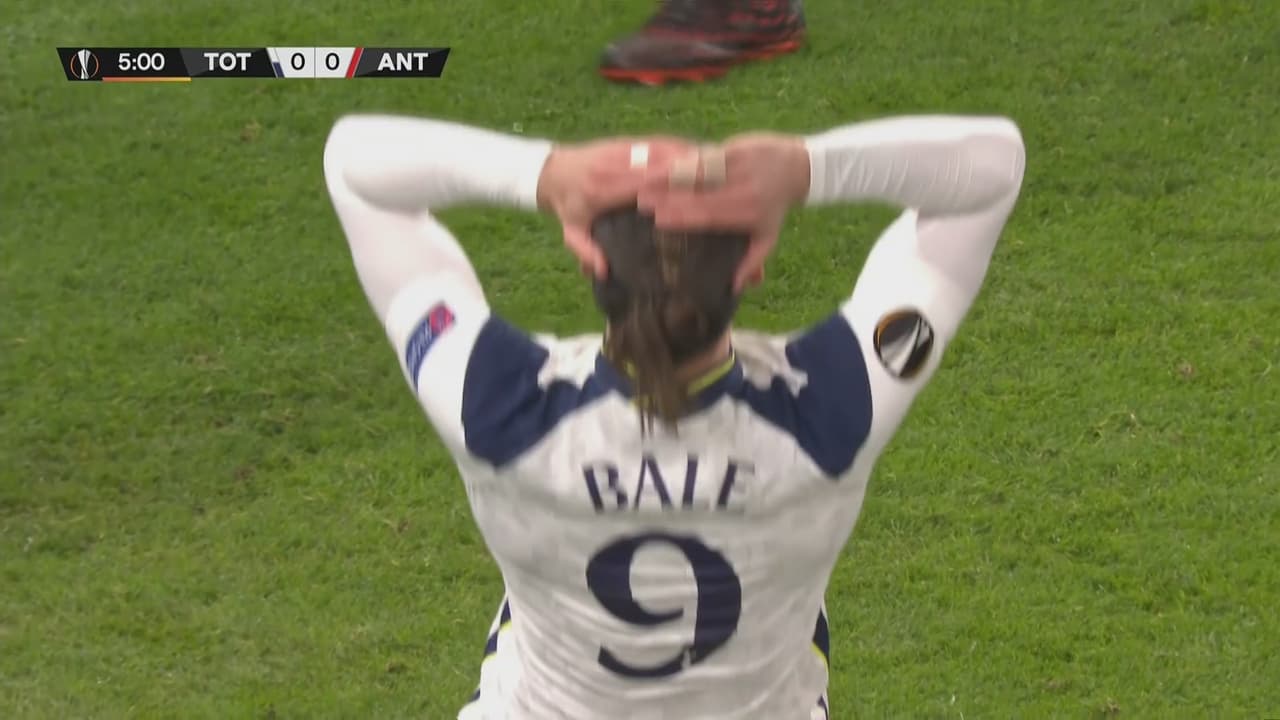 ¡Casi anota Bale! Apareció con un cabezazo peligroso en el área