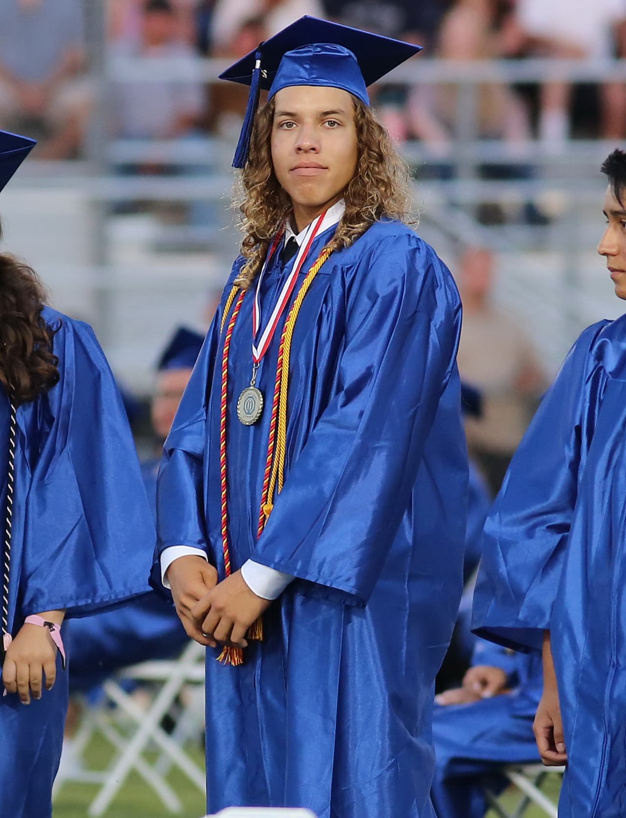 Joseph ya es todo un jovencito que mantiene una sana relación con su famoso papá.