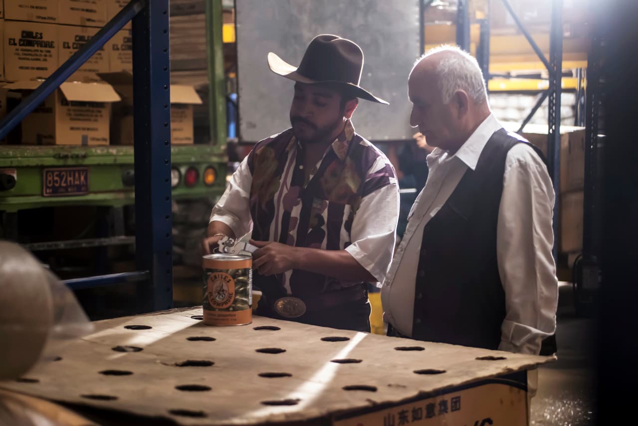 'El Rayo' fue el encargado de la peligrosa tarea.