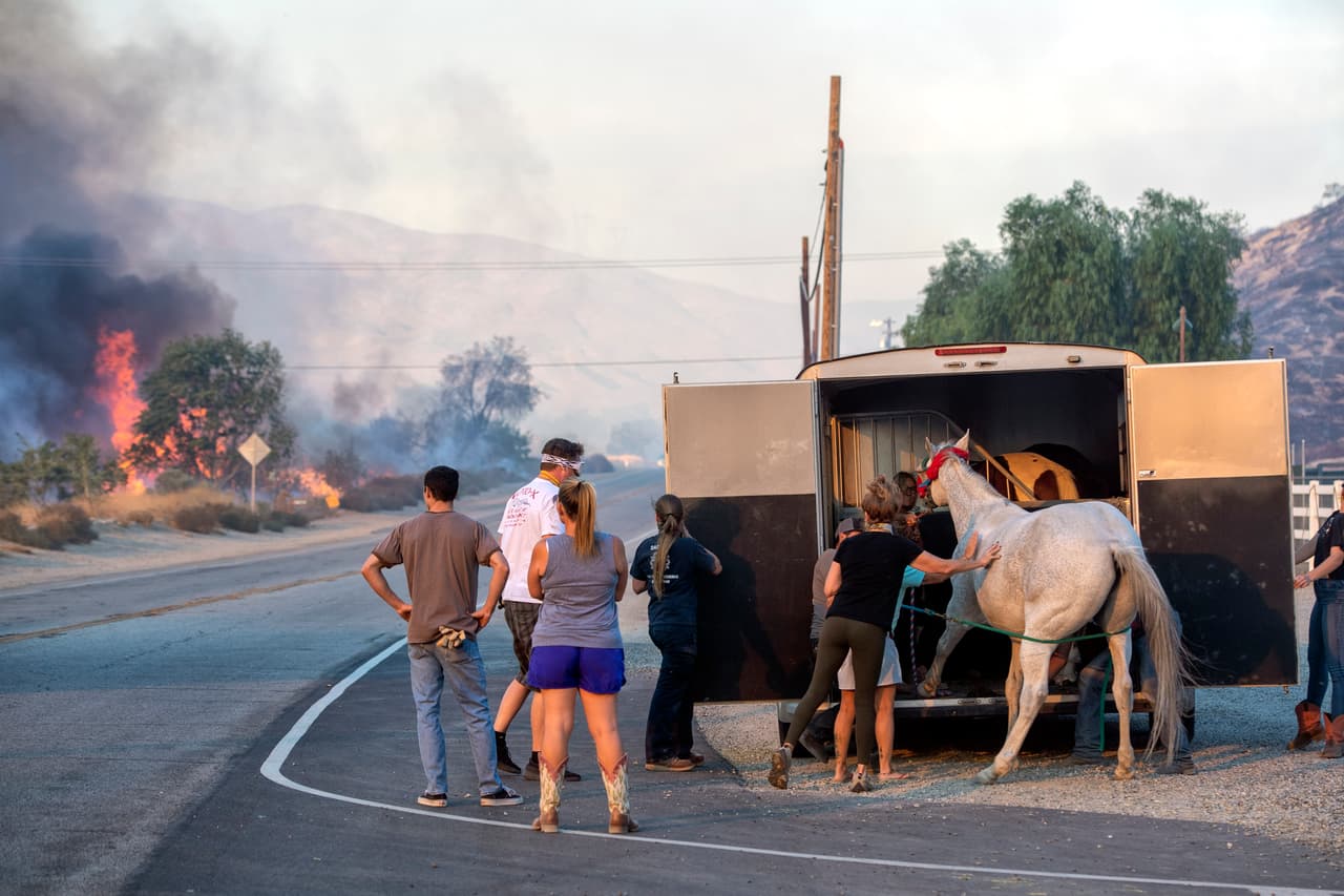 Habilitan centros de evacuación y refugio para personas afectadas por incendio Tick