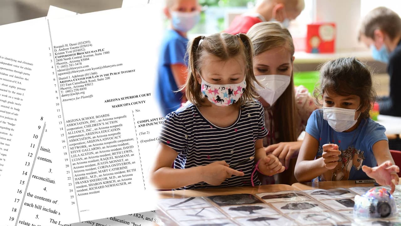 Demandan al estado de Arizona por evitar que se usen mascarillas en las escuelas