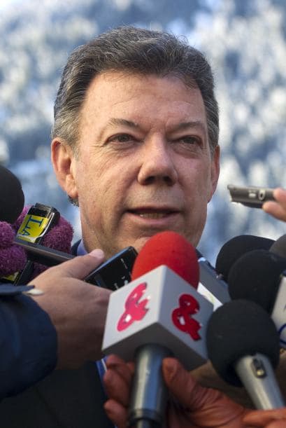 El presidente Juan Manuel Santos y su gobierno dieron muestras de gusto por la bienvenida de las cinco liberaciones prometidas por las FARC.