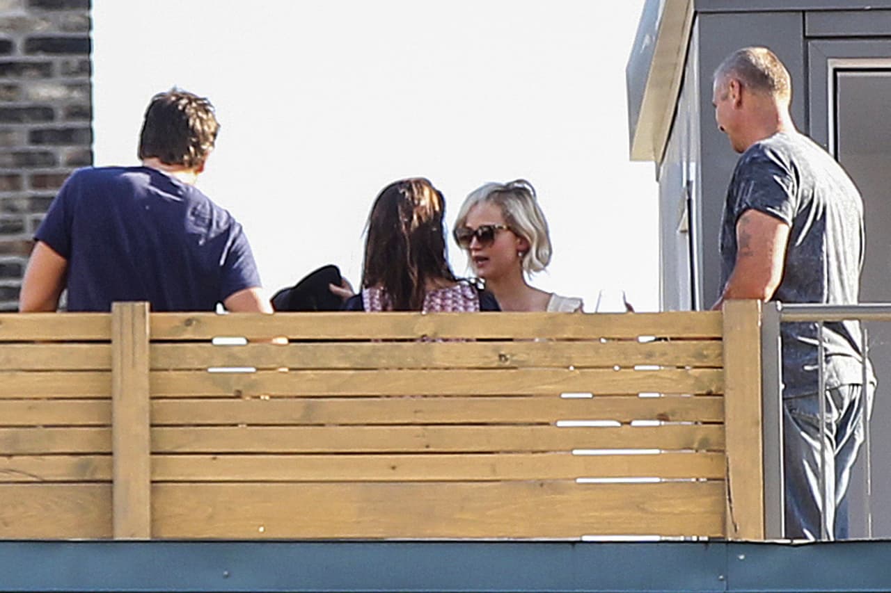 Javier Bardem y Jennifer Lawrence están filmando juntos una interesante película.