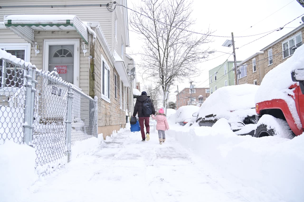 <b>CONDADO DE HUDSON:</b>
<br>
<br>Harrison: 16.5 pulgadas
<br>Kearny: 16 pulgadas
<br>Hoboken: 15 pulgadas