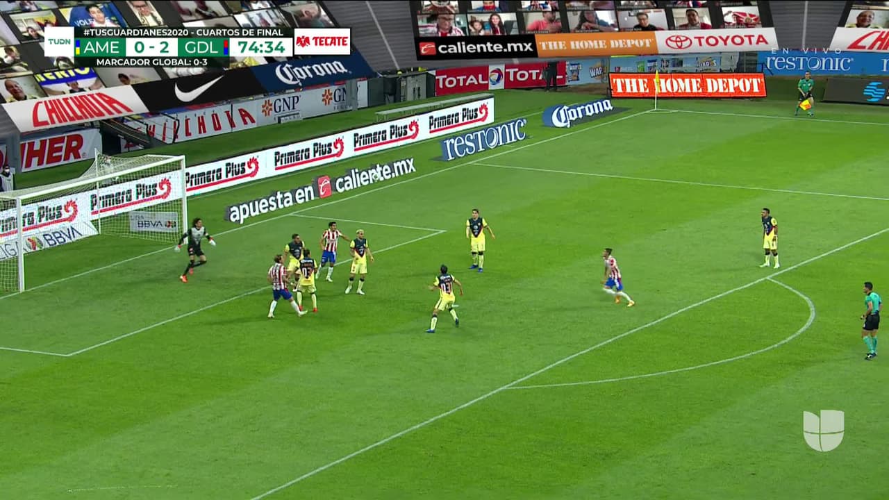 ¡TIRO ATAJADO! disparo por Antonio Briseño.