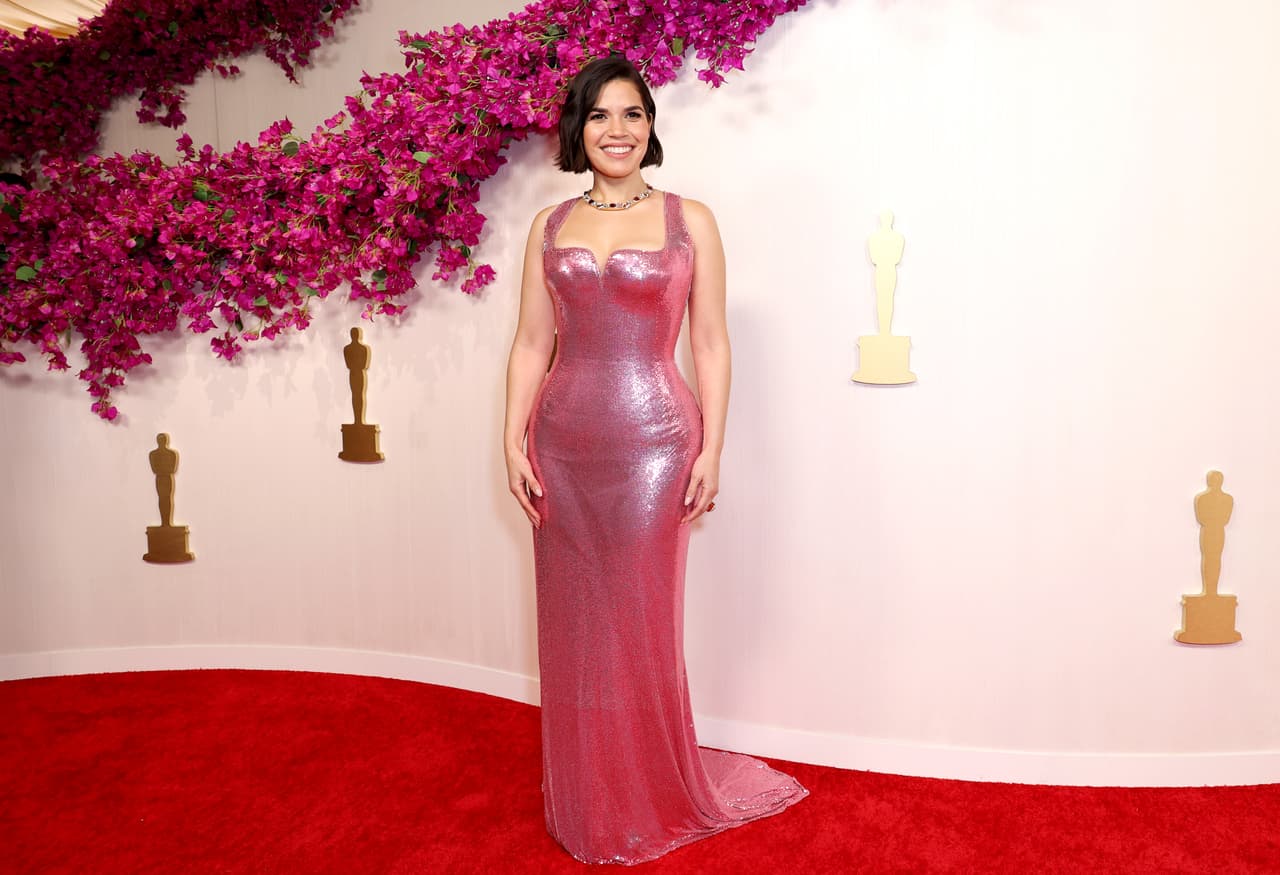 America Ferreira en los Premios Oscar 2024.