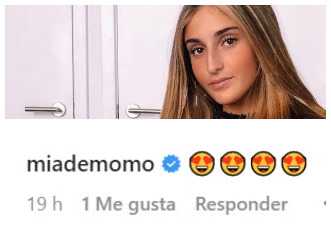 <b><a href="https://www.univision.com/famosos/hija-raul-de-molina-mia-sufrio-aparatoso-accidente-hospital" target="_blank">Mia de Molina, hija de la pareja</a></b>, les dejó estos emoticonos tras ver las fotos.