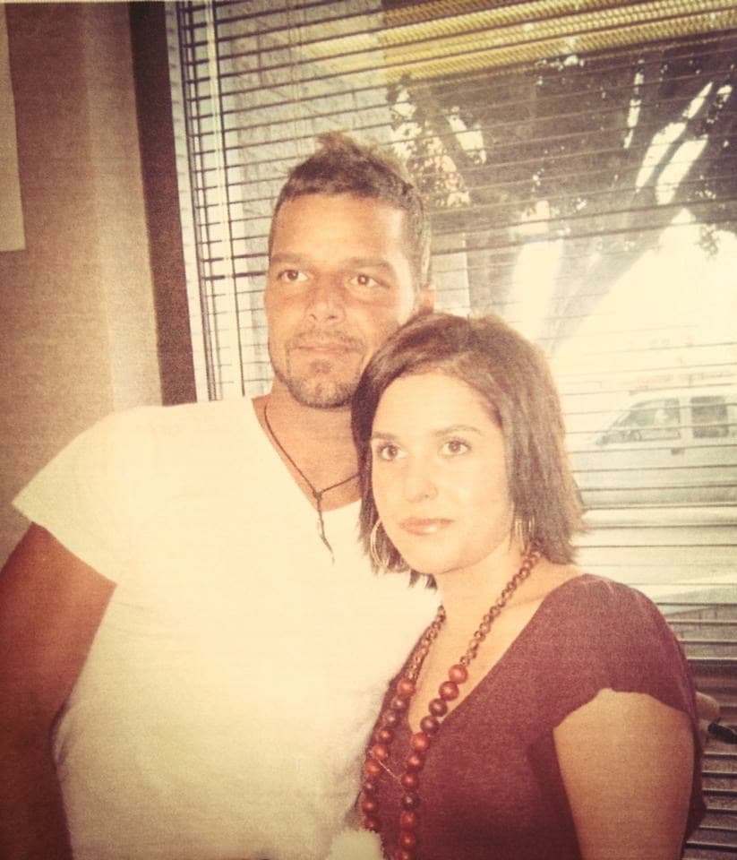 La primera vez que conoció a 
<a href="http://www.univision.com/temas/ricky-martin">Ricky Martin</a>.