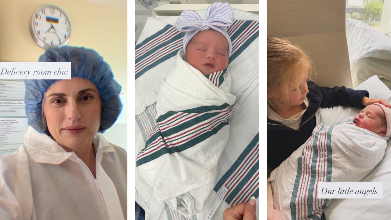 Rebel Wilson presentó a su hija Rose Estelle y la mostró junto a su primogénita Rose Lillian.