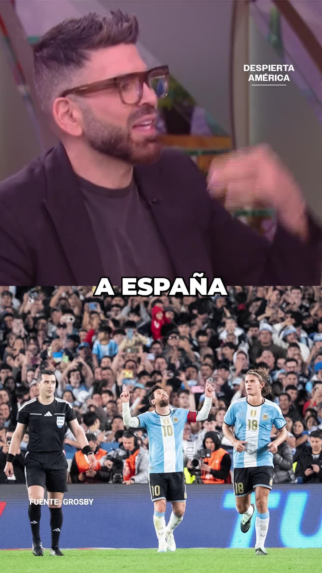 Jomari Goyso opina de la despedida de Messi de la Selección Argentina