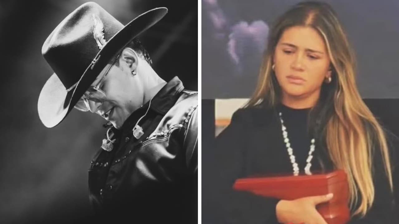 Viuda de Yeison Jiménez carga las cenizas del cantante en su último homenaje: el emotivo video