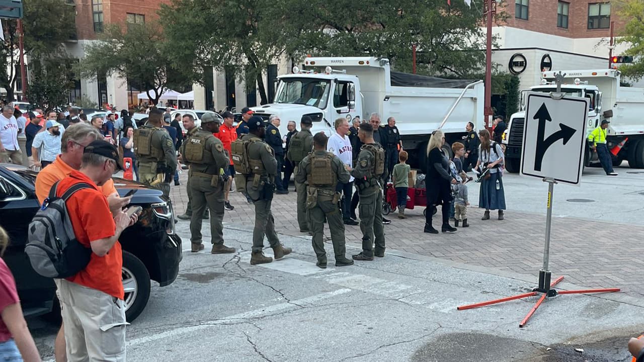 Algunas calles alrededor del parque Minute Maid han sido cerradas a la circulación
