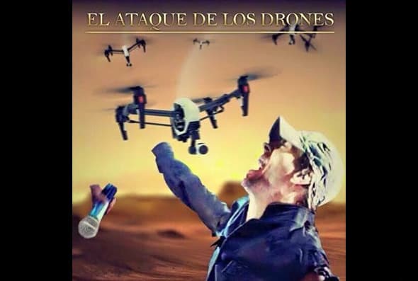 A pesar de que su accidente con un dron le fracturó los dedos, Enrique Iglesias lo tomó con gracia.