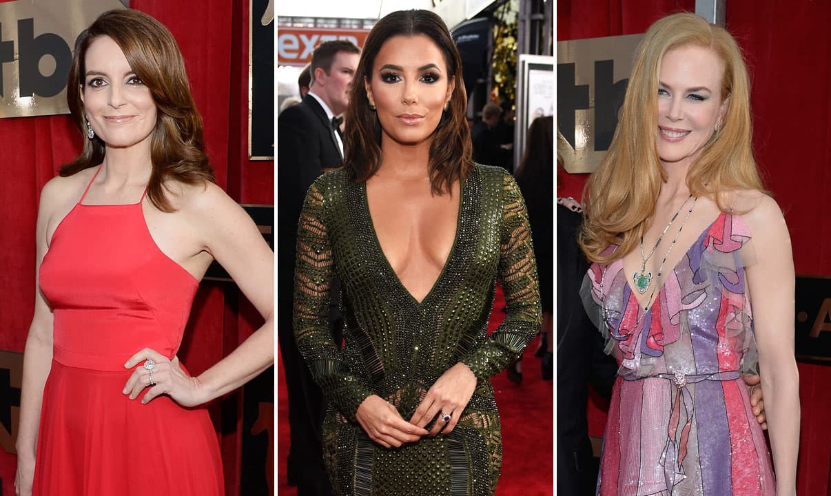 Los mejor y peor vestidos de la alfombra roja de los premios del gremio de actores.