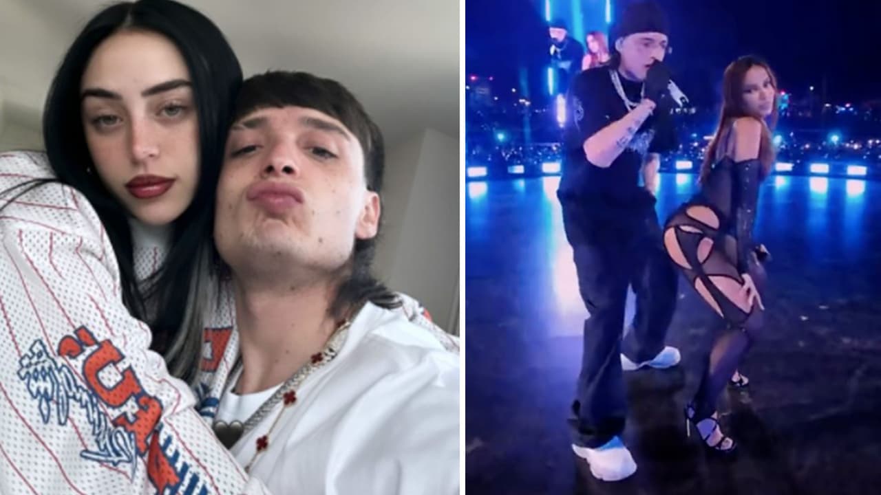 Declaran a Peso Pluma "El hombre más fiel del mundo": Anitta le perreó con todo y él ni volteó