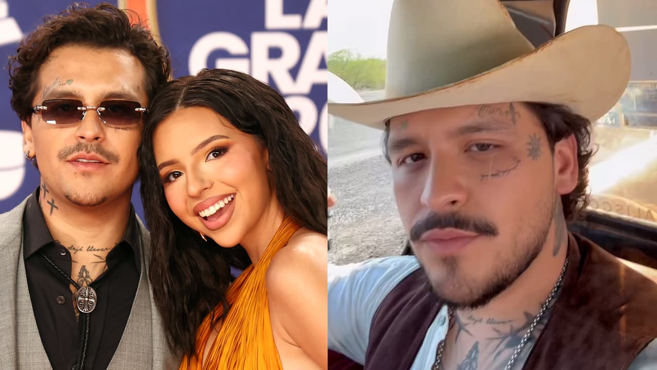 Las imágenes de Ángela Aguilar y Nodal tras ser “rescatados” de tiroteo en Zacatecas